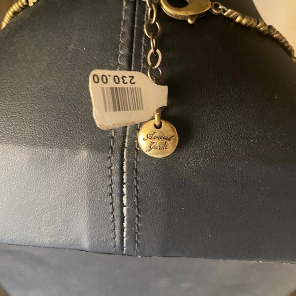 NWT Avant Garde Paris Brutalist Bronze AB Crystal Statement Collar Necklace - Picture 5 of 11